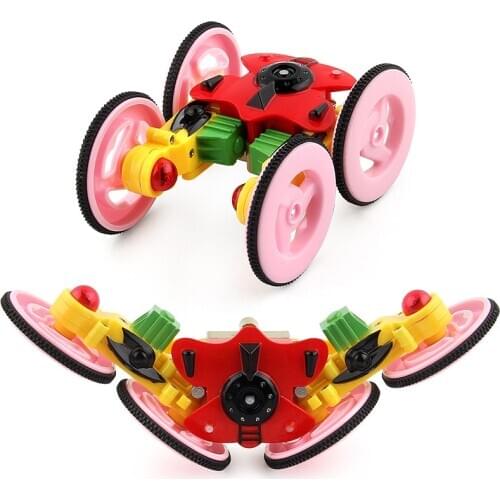 2.4GHZ Electric Rotary Stunt Car USB Charging 360 Rotation of the Radio-Controlled Toy Car as Childrens Toy Car Christmas Gift