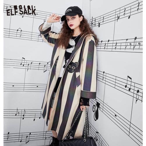 ELF SACK Women's Trench Coats