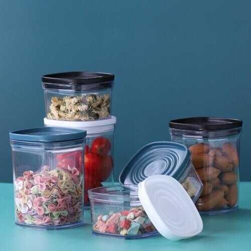 Sealed Storage Bottle Kitchen Fruits Cookie Candy Storage Box Grains Nuts Food Storage Containers Practical Kitchen Storage