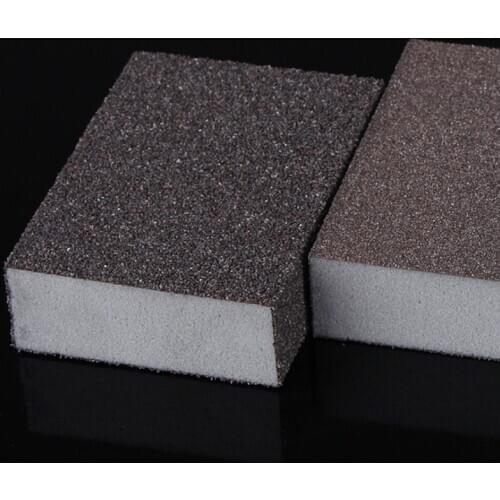 Sponge sandpaper block polishing antique sandpaper sandpaper woodworking sanding brick sponge sand wear resistance