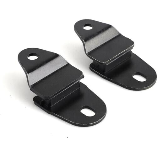 2Pcs Motorcycle Exhaust Bracket with Spring&Washer for Yamaha 87-06 YFZ350