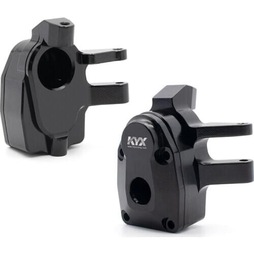 KYX Racing Currie F9 Portal Axle Steering Knuckles Set Upgrades Parts Accessories for RC Crawler Car Axial SCX10 III AXI03007