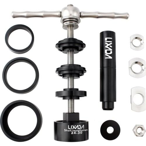 Lixada Bicycle Bottom Bracket Install and Removal Tool Kit Bike Bottom Bracket Remover for BB86/BB30/BB91/BB92/PF30