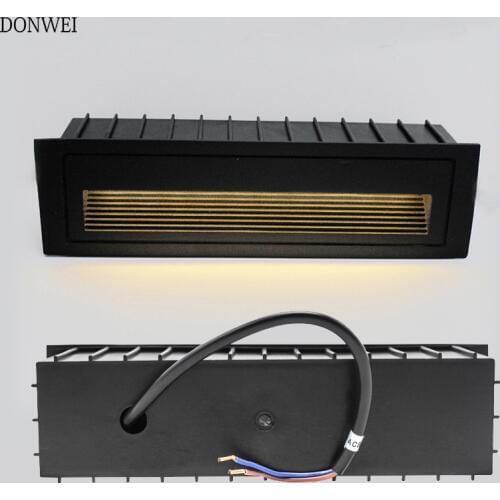 4W led wall lamp IP65 LED Stair Light Step Light Recessed buried lamp indoor/ outdoor Waterproof Staircase Step lights AC85-265V