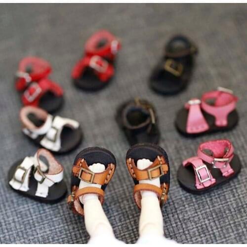 Obitsu11 Shoes for OB11 1/12 Bjd Holala GSC OBitsu22 Nendoroid Accessories Sandals Shoes Doll Leather Shoes Casual Shoes