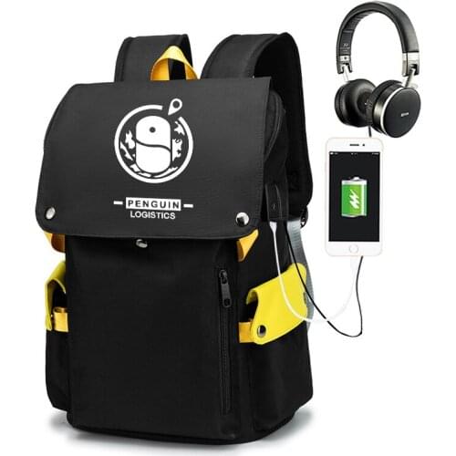 Arknights Game Fans Backpack Boys And Girls Fashion Leisure Schoolbag Men Women Laptop Shoulder Bags Outdoor Travel Bag