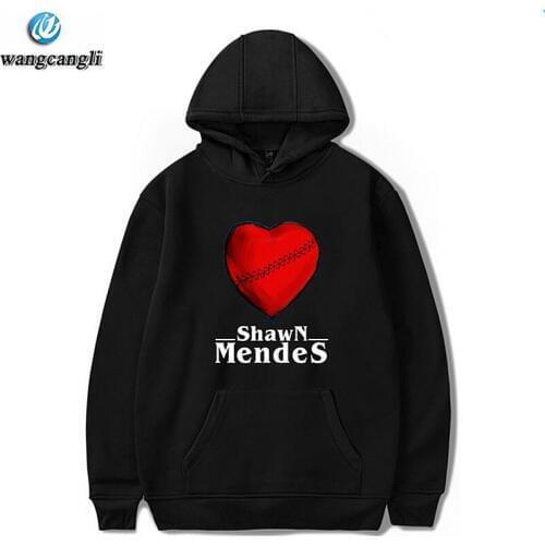 2020 Autumn Winter Shawn Mendes Printed Hoodies Men/Women Sweatshirt Streetwear Hoodie Sweatshirts Fashion Oversize Jacket Coat