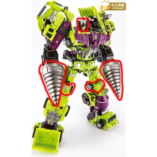 Transformation Jinbao Devastator Upgrade Kits Figure Toys