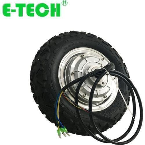 High quality CE approved 10 inch 48V 800W double shaft electric wheel hub motor