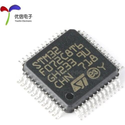 10pcs/lots Free Shipping STM32F072C8T6 STM32F072 QFP-48 New original IC In stock