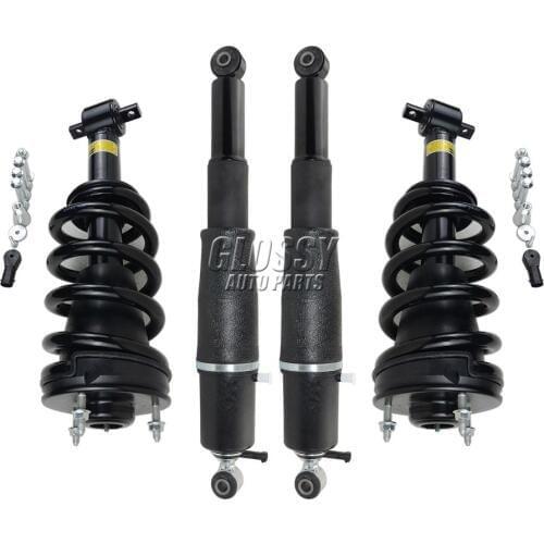 AP02 4Pcs Air Strut Shock Absorber Front & Rear for Cadillac Escalade Chevy GMC Yukon