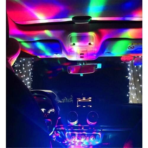 Auto Led Usb Disco Ball Music Sensitive