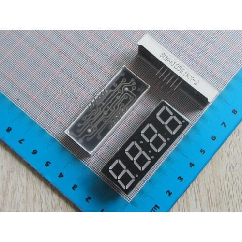 Free ship with track 5461 10pcs New 0.56 inches 4bit Common anode LED 5461 LED digital tube for clock Red
