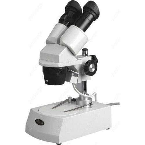 Binocular Stereo Coin Microscope--AmScope Supplies Binocular Stereo Coin Microscope 10X-20X-40X