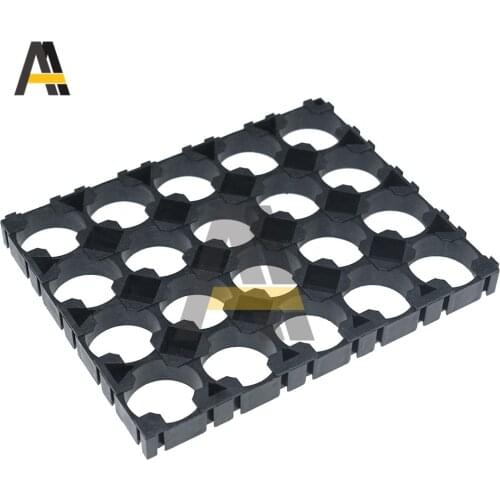 18650 Lithium Cell Cylindrical Battery Case Holder Bracket Batteries Pack Plastic Holder for Diy Battery Pack