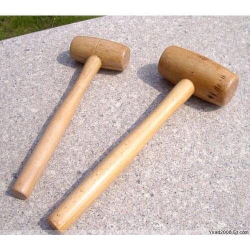 Wooden hammer wooden handle hammer hammer wooden mallet hammer on sales of drugs natural Cocobolo (40MMX100MMX240MM)