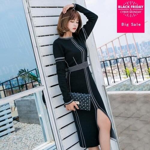 Модные трикотажные платья Eva freedom China At AliExpress