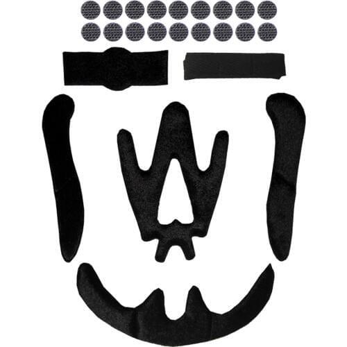 LOCLE Universal Cycling Helmet Pads Comfortable Sealed Sponge Bicycle Helmet of Inner Pads Top Helmet Padding Bike Helmet Pads