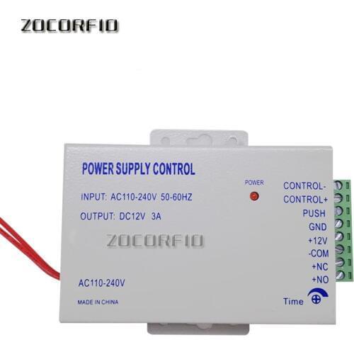 Best quality 12V 3A Switching Power Supply Driver for access control system /monitoring camera AC 100-240V output to DC 12V