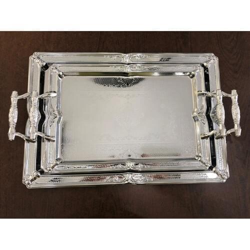 Bilateral Silver Tray Service Set LKM540