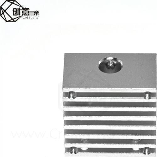 Single Head radiator Hot End E3D Radiator aluminium alloy Long Distance for 1.75mm All-metal single head extrusion use for 3D
