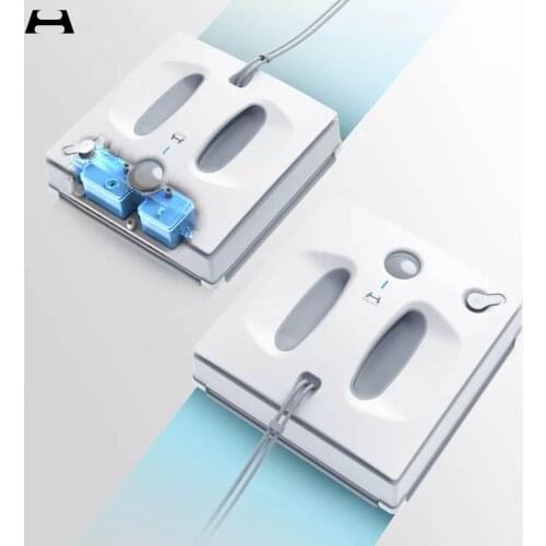 Hutt Intelligent Variable Frequency Window Cleaning Robot W66 150ml Microcontrol Spray Water 2600PA High Suction Voice Broadcast