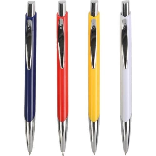 BALLPOINT PEN WITH PLASTIC STEM