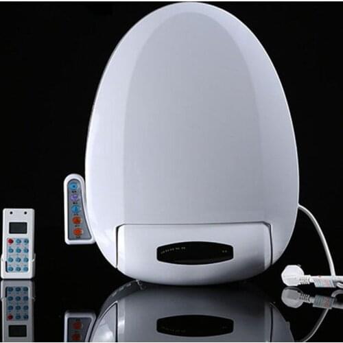 Smart Heated Toilet Seat Remote Control Intelligent Bidet Toilet Seat WC Sitz Automatic Toilet Lid Cover Female Buttocks Washing