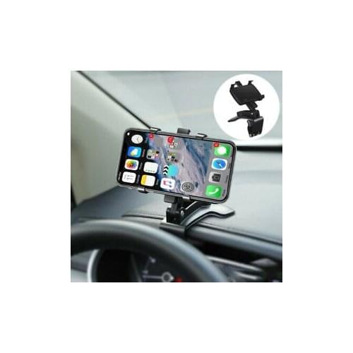 Universal Car Phone Mobile Holder Easy Clip Mount Stand Gps Display Bracket Clip On Dashboard Car Front Support Stand For Iphone