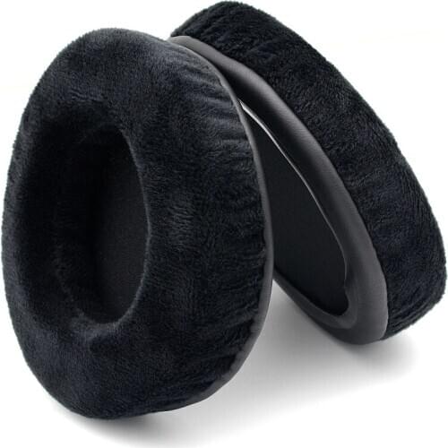 Velour of Earpads Pillow Ear Pads Cushion Replacement Foam Earmuffs Repair Parts for Sennheiser HD-205 HD 205 Headset Headphones