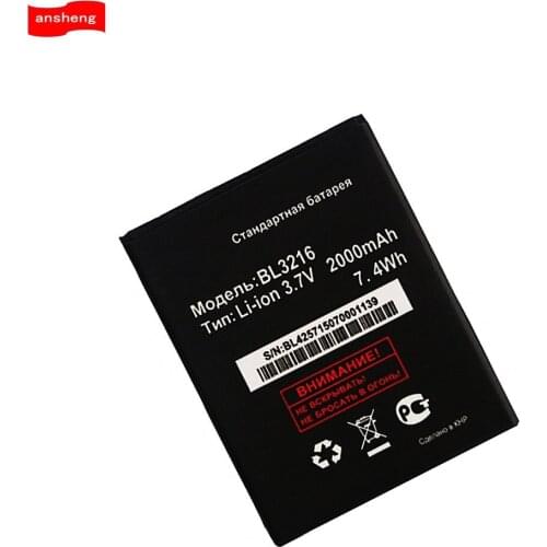 High Quality 2000mAh BL3216 battery for Fly IQ4414 IQ 4414 Cellphone