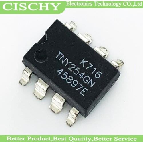 10pcs/lot TNY254GN TNY254G TNY254 SOP-7