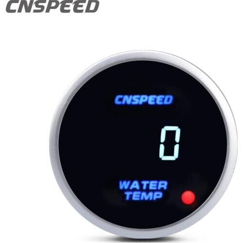 2" 52mm 12v/24v Universal Car Auto 40-120 Celsius Digital Water Temperature Gauge Racing Water Temp Meter With Sensor
