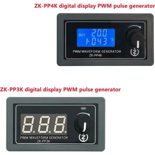 PP3K PP4K PWM pulse generator lighting LED motor speed control dimming controller slow start slow stop digital display