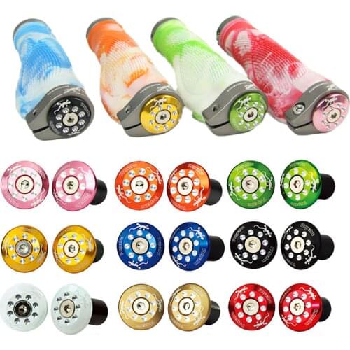 9 Colors Propalm Bicycle Grip Plug Creative Bike Handlebar Grip Cover Cap Fit Brompton Bike Handlebar