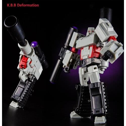 KuBianBAO Pistol Megatroner Weitian Assembly Car Robot Boy Military Model KO GD-01G