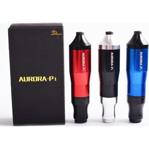 AURORA P1 Tattoo Pen Motor Tattoo Machine Rotary AURORA Tattoo Machine Space Aluminum Cartridge Tattoo Gun Equipment
