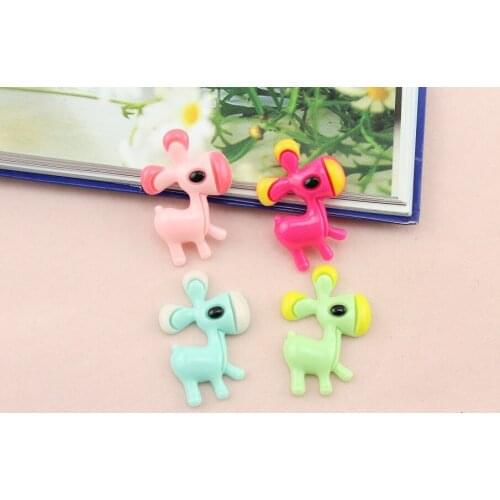 Set of 150 Pcs Cabochons Crafts Donkey Horse- Resin Flatback Scrap booking (40x26mm) Cell phone decor, hair accessory ,-SZ0559