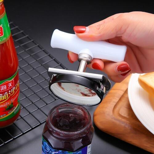 Stainless steel bottle opener Labor-saving can opener Non-slip can opener Safe bottle opener Kitchen gadgets