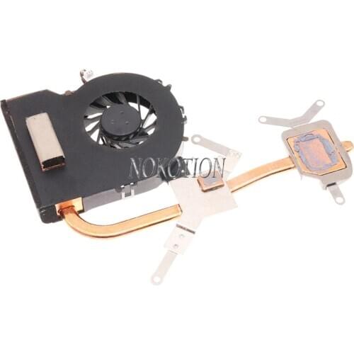 Nokotion radiator 04X4156 for Toshiba P300D AMD laptop CPU gpu Cooler cooling heatsin with fan