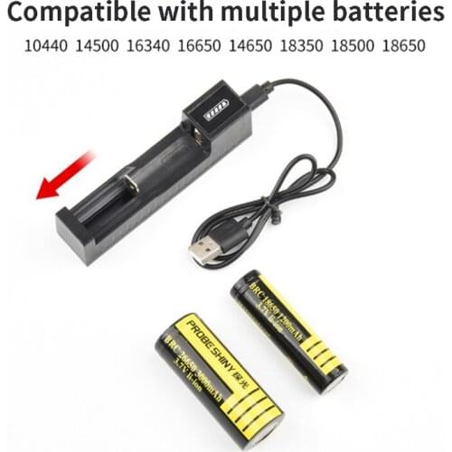 New 1PC 18650 Smart Charger For 18650 3.7v Rechargeable Li-ion Battery Station Cradle