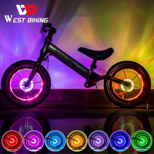 Rechargeable Bicycle Wheel Light Bike Hub Spoke Light LED Cycling Spoke Light Hub Accessories for Boy, Girl, Adult, Cycling Gift