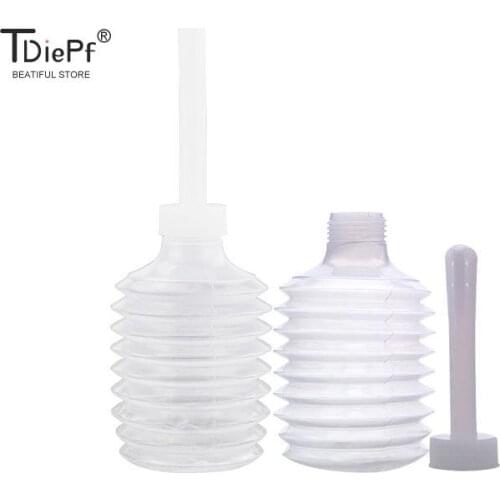 Adult Sex Products Disposable Vaginal Douche Anal Douche Cleaner Enema Anal Vagina Wish Cleaning Kit Enema Bottle Pump Enema Bag