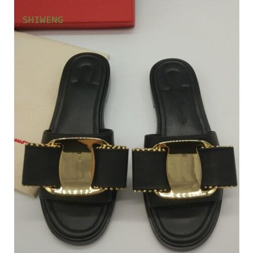 New Flat Slippers Women 2021 Fashion Summer Outdoors Sandals Women Casual Beach Shoes vocation mules Woman flipflops New