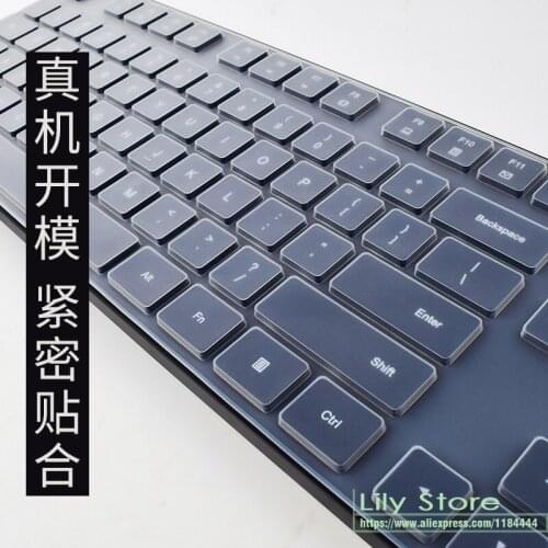 For XIAOMI MI WIRELESS KEYBOARD WXJS01YM Silicone mechanical Wireless Desktop keyboard Cover Protector