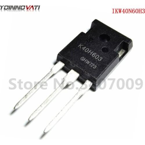 5PCS IKW40N60H3 K40H603 TO-247 IKW40N60 IGBT transistor 600V 40A 306W new original