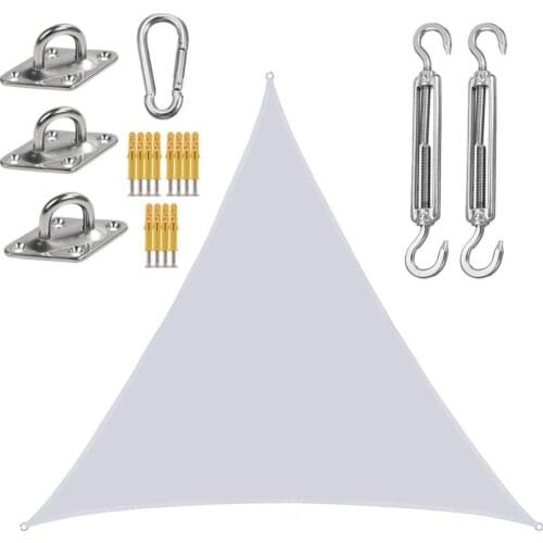 Garden Shade Sail Waterproof Sun Shelter Sunshade Durable 3 Meter Patio Oxford Cloth Windproof Tear-resistant Awning Sunscreen