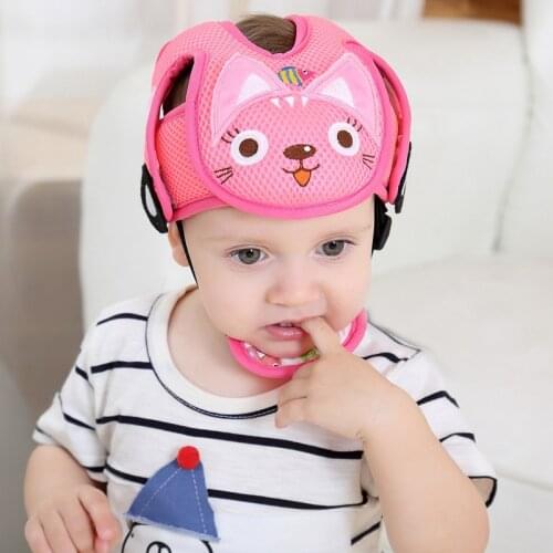 Baby Animal Protective Helmet for Kids Safety Helmet Babies Walking Running Headwear Head Protection Soft Baby Safety