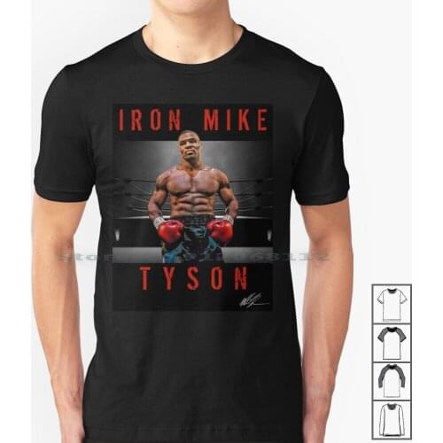Iron T Shirt 100% Cotton Boxing Quotes Boxing Quotes Sports Fighting The Greatest Heavyweight Aggression Knockout King Iron