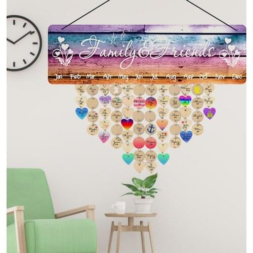 1 Set Sign Plaque Eco-friendly Waterproof Wood Hanging Room Sign Plate Kit for Home Garden Suncatchers Decor Supplies